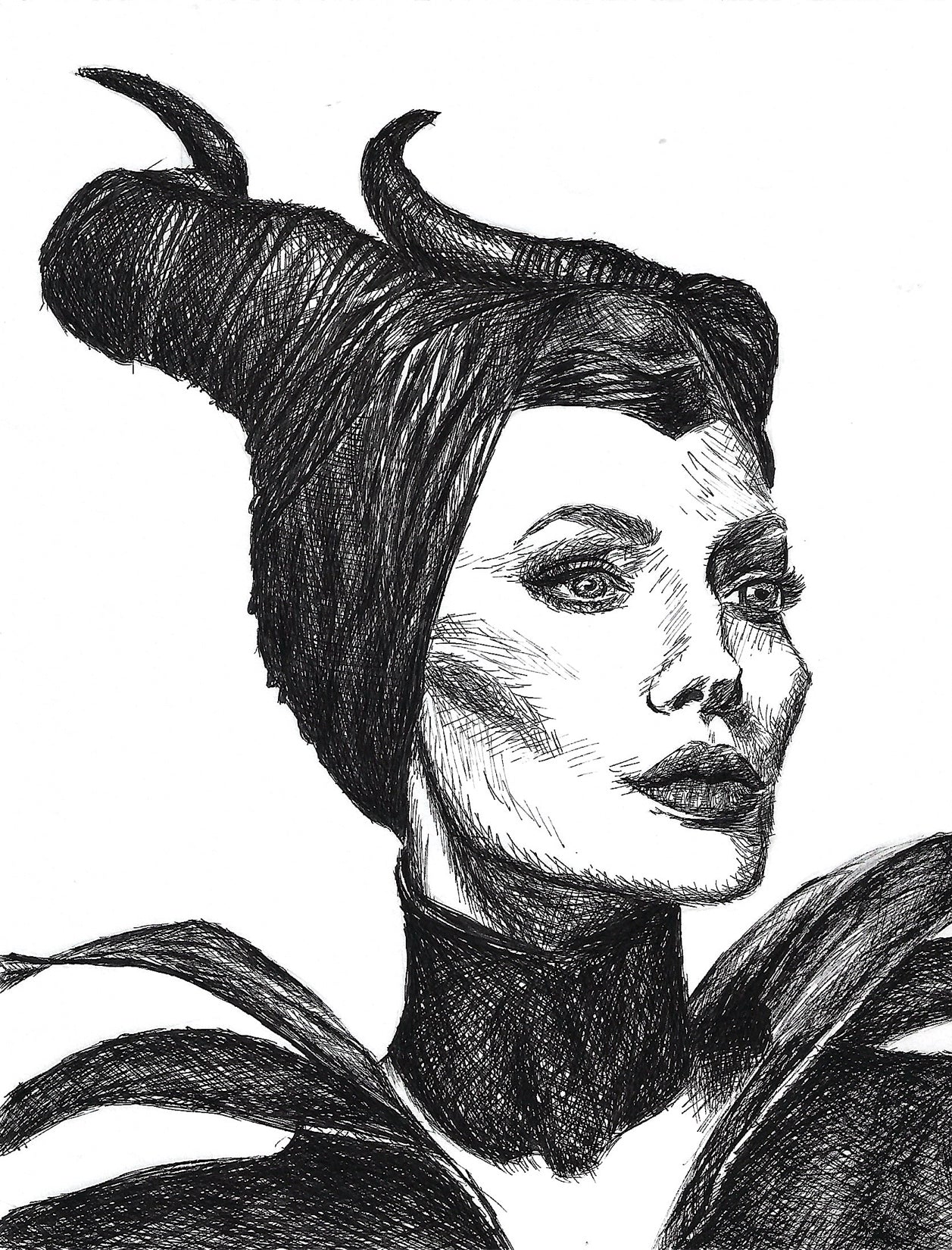 Maleficent Print