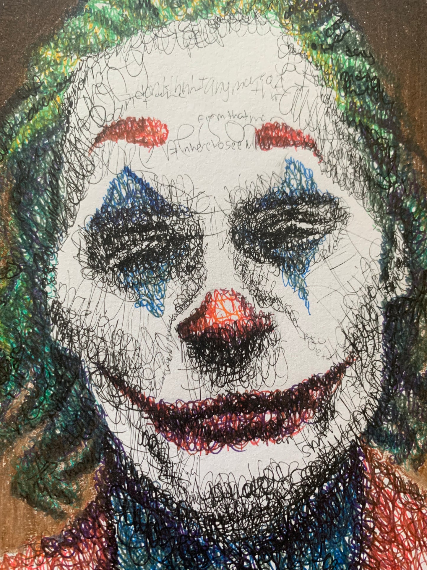 Joker Script Word Art