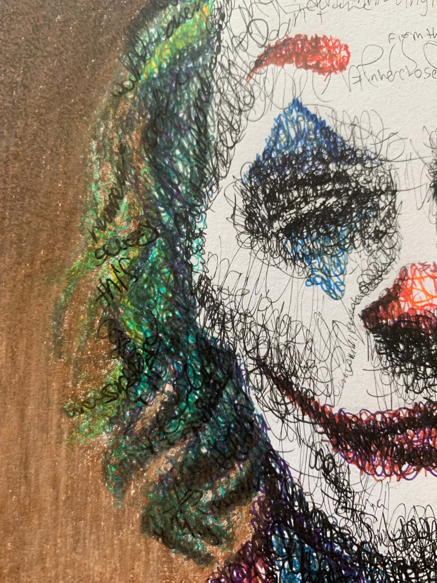 Joker Script Word Art